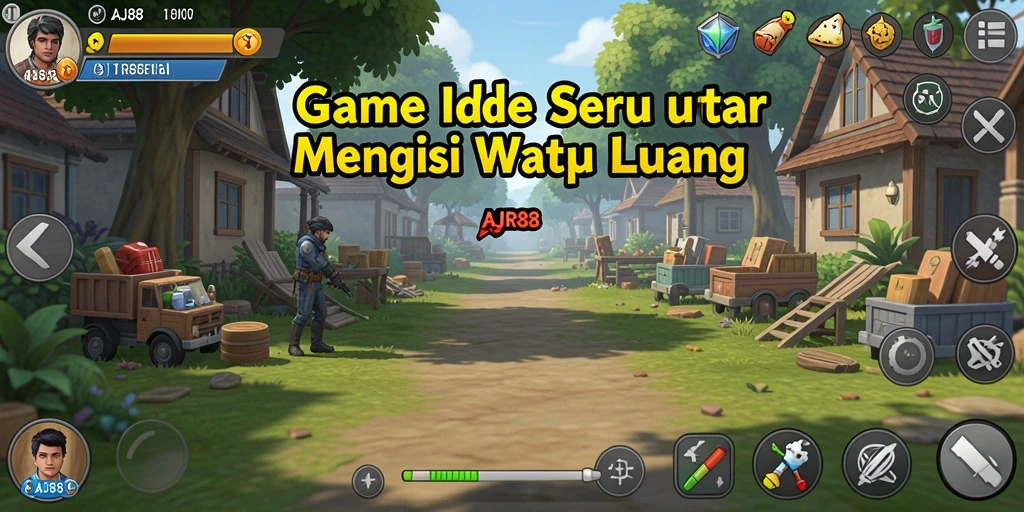 Gameplay AJR88 menunjukkan kemajuan dan strategi Idle yang menarik.
