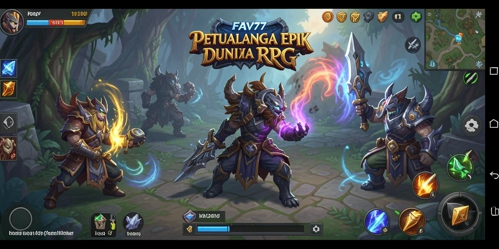 Tampilan menarik dalam gameplay RPG FAV77 yang mengasyikkan.