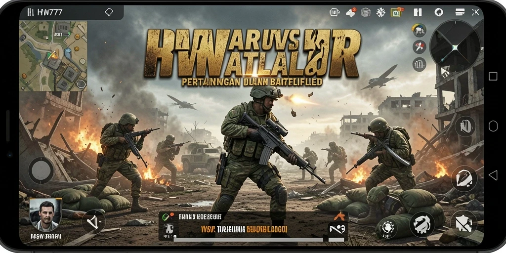 Tampilan seru dari gameplay <strong>HW777</strong> yang mendebarkan dan penuh aksi.