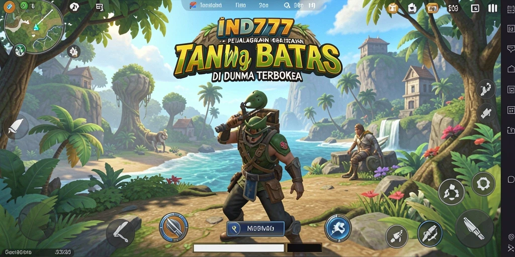 Tampilan menakjubkan dari gameplay IND777 yang menarik di dunia terbuka.