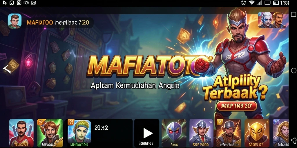 Tampilan utama MAFIATOTO menunjukkan fitur-fitur Utility yang dapat membantu pengguna.