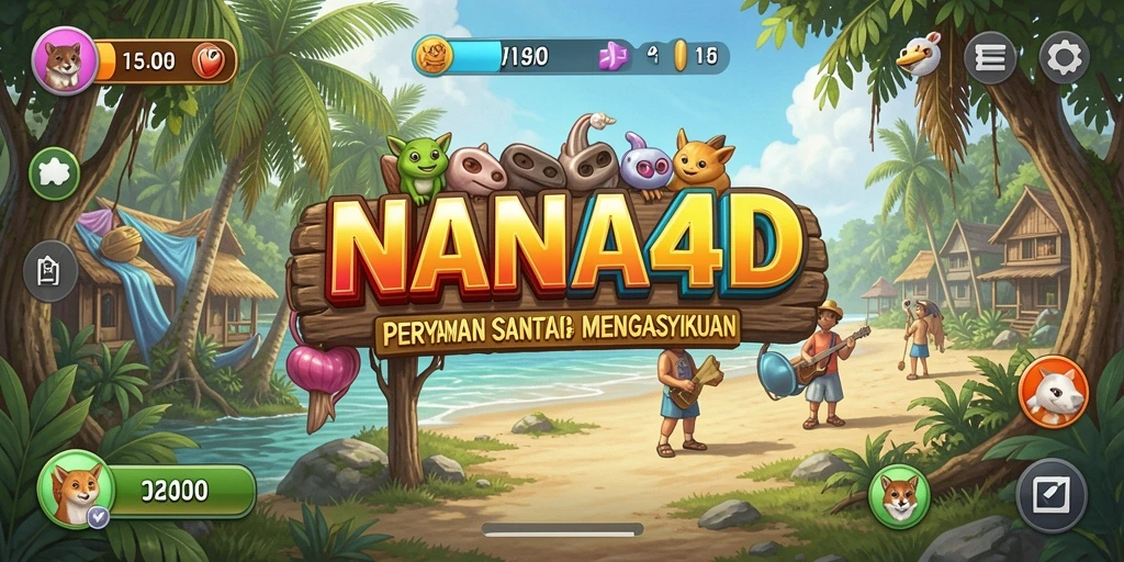 Tampak gameplay NANA4D yang menarik dan mengasyikkan.