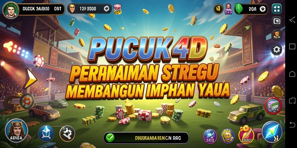 Screenshot gameplay PUCUK4D dengan aksi pertempuran SLG yang seru.