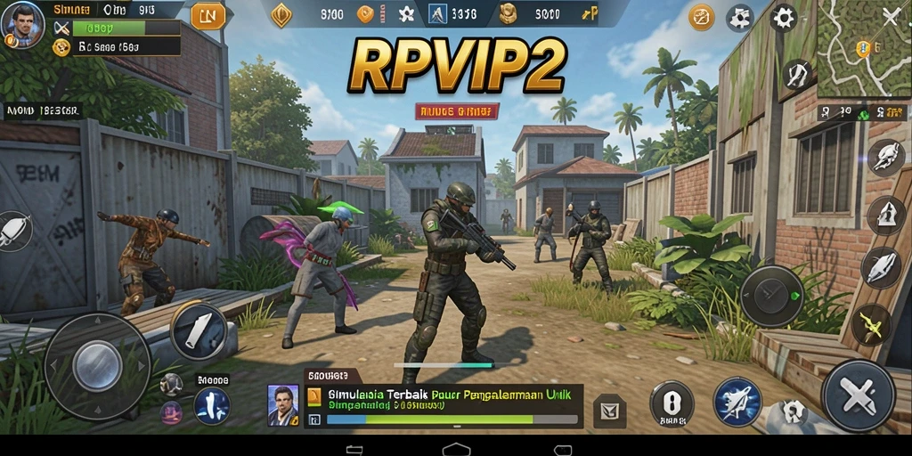 Tampilan gameplay RPVIP2 yang menarik dan interaktif.