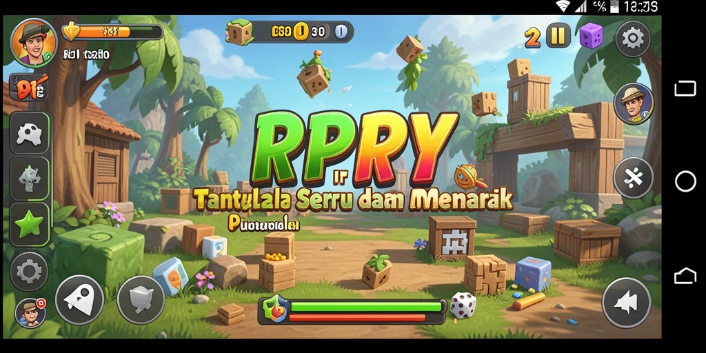 Tampilan gameplay RPYYY yang menantang dan mengasyikan.