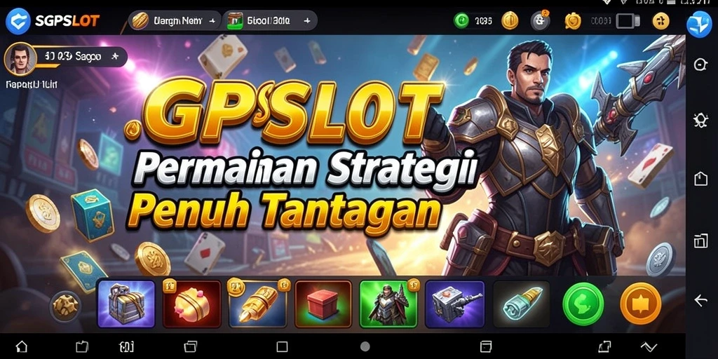 Tampilan gameplay menarik dari SGPSLOT dalam aksi strategi.