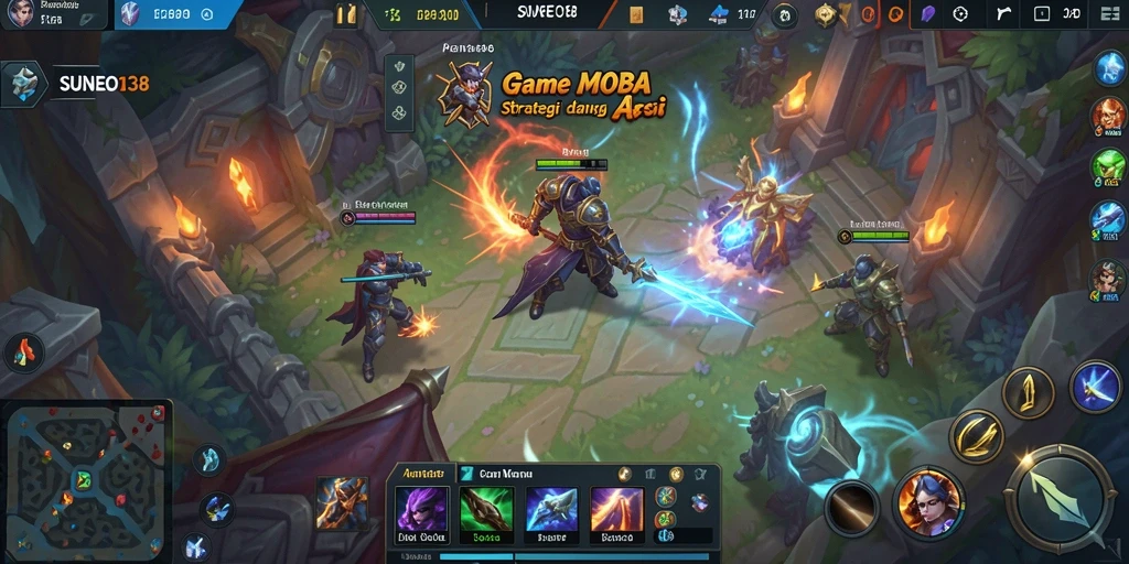 Tampilan gameplay SUNEO138 yang intens dan penuh aksi.