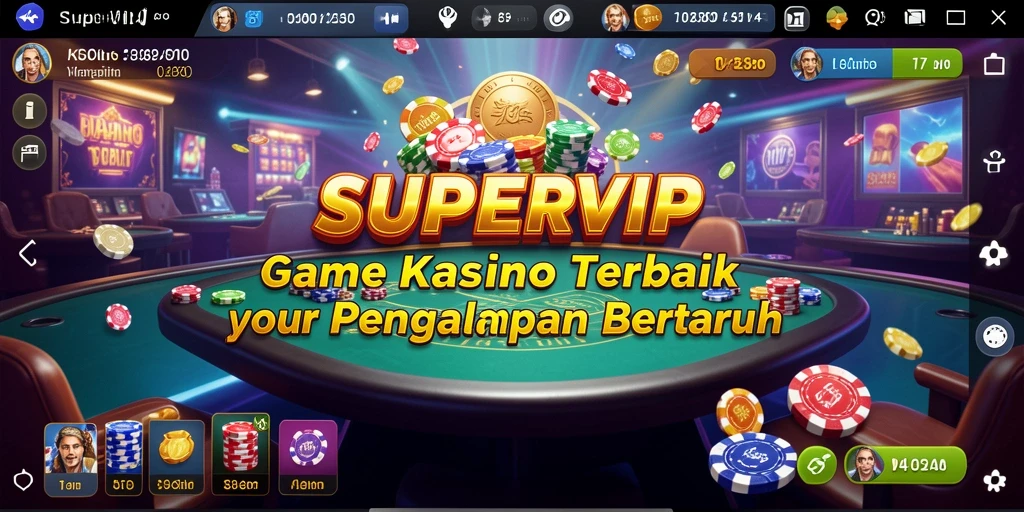 Tampilan menarik dari gameplay Kasino yang mendebarkan.