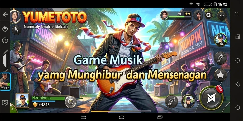 Tampilan gameplay YUMETOTO yang seru dan interaktif.